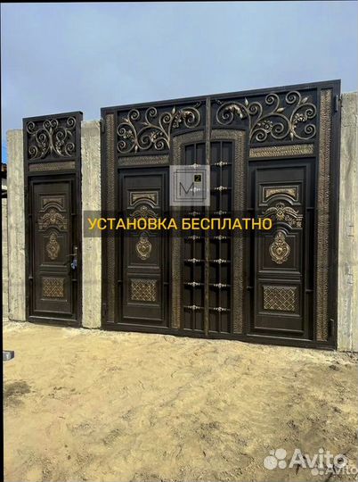 Металлические Ворота в Махачкале