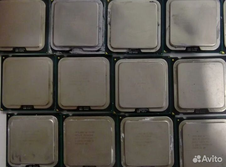 19 шт. Процессоры 775 сокет, E7500, E5700 и тд
