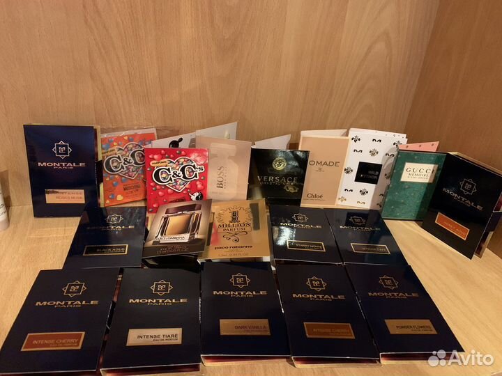 Мужские и женские пробники сэмплы парфюм