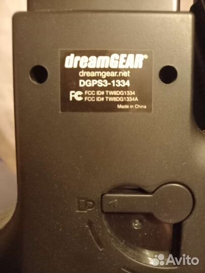 Геймпад PS dreamgear warbeast dgps3-1334Гитара