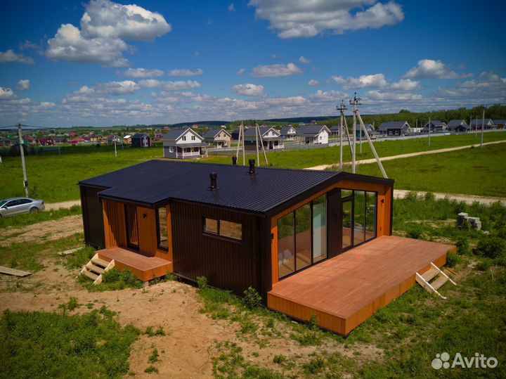 Домокомплект каркасный дом Барнхаус L