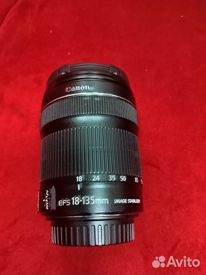 Объектив canon18-135stm