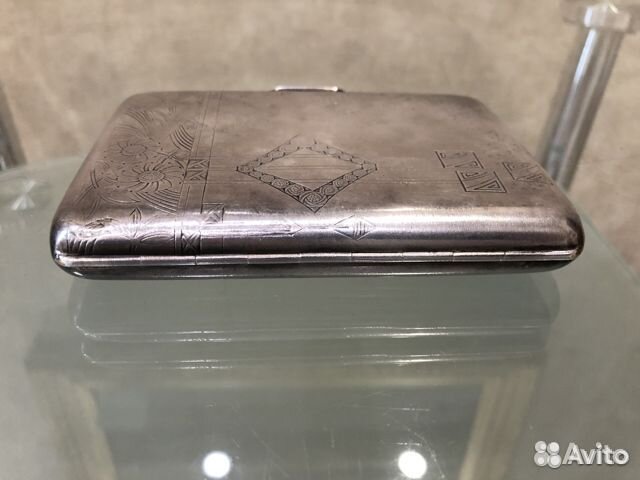 Портсигар серебряный Царская Россия