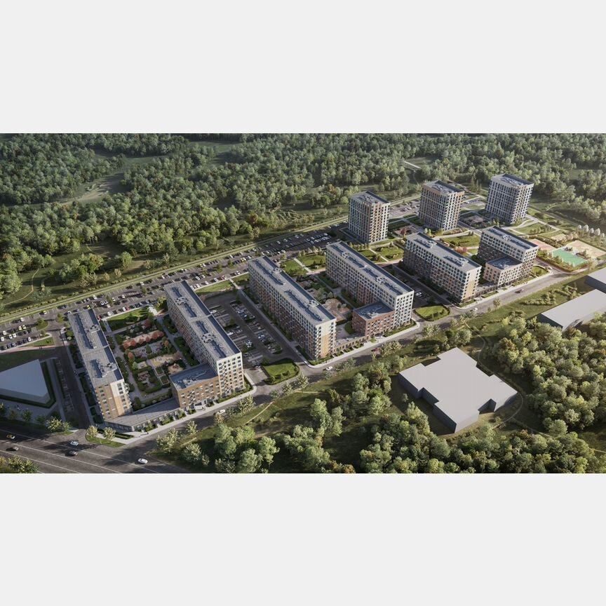 1-к. квартира, 31,7 м², 10/12 эт.