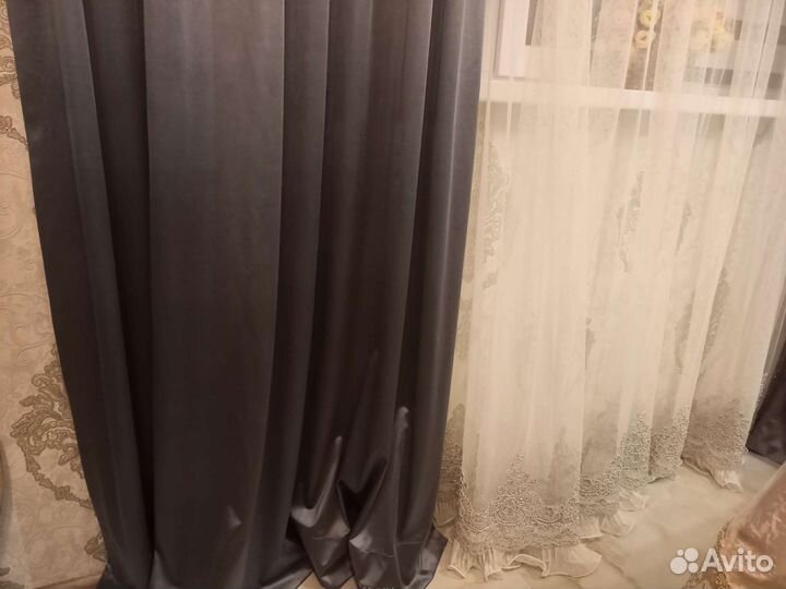 Шторы и тюль в комплекте