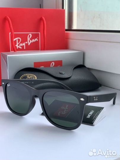 Очки ray ban wayfarer rb4381 зеленые