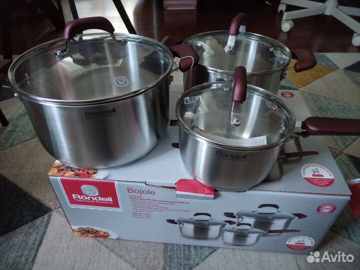Набор кастрюль Rondell Bojole