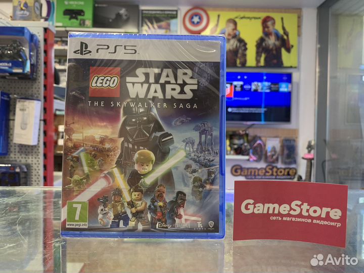 Lego Star Wars The Skywalker Saga PS5 новая