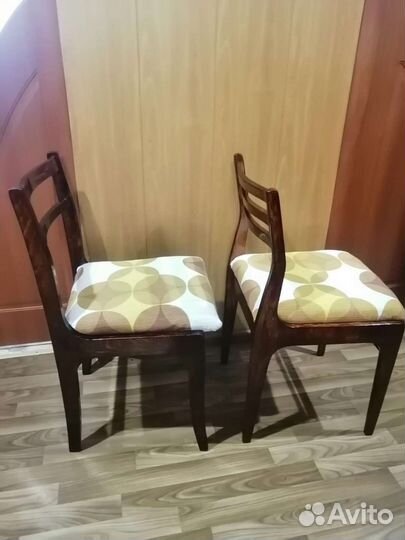 Стулья деревянные мягкие