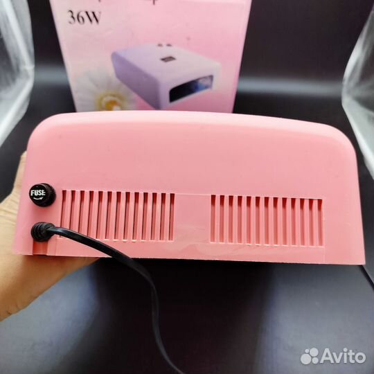 Гибридная лампа Sun для гель лака Кристалл 36 вт