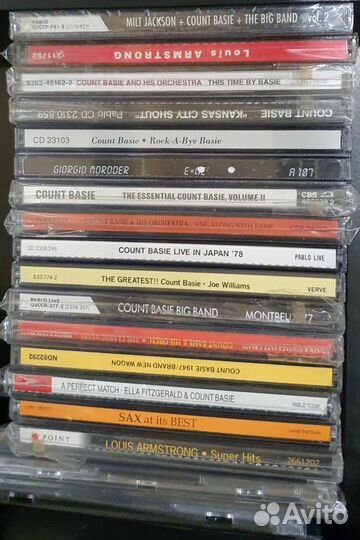 Большая коллекция музыки jazz джаз диски CD