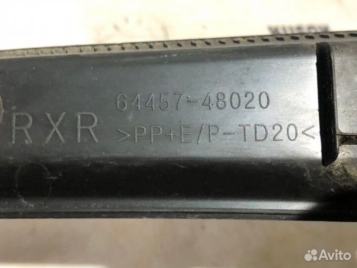 Обшивка багажника задняя правая Lexus Rx 350