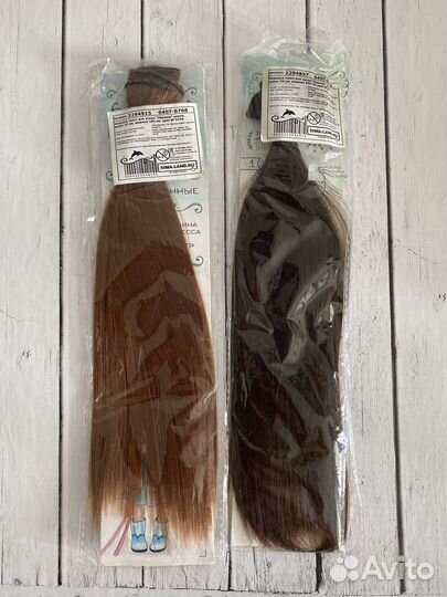 Волосы трессы для кукол