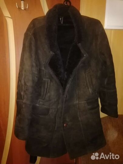 Дубленка натуральная мужская 54 XL