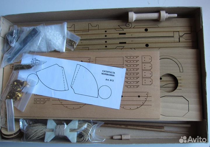 Сборная модель норманской катапульты