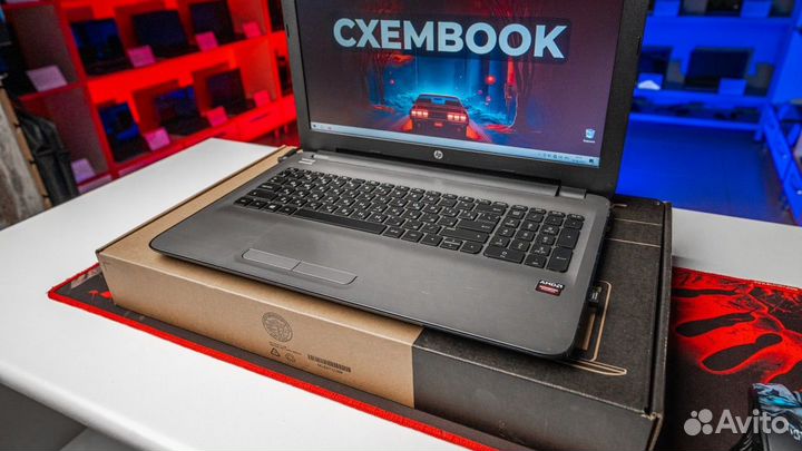 Игровой ноутбук HP 2022 год: 10гб, Full HD, SSD