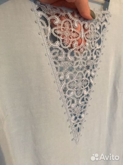 Платье хлопковое XS