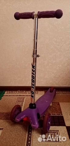 Самокат детский трехколесный бу