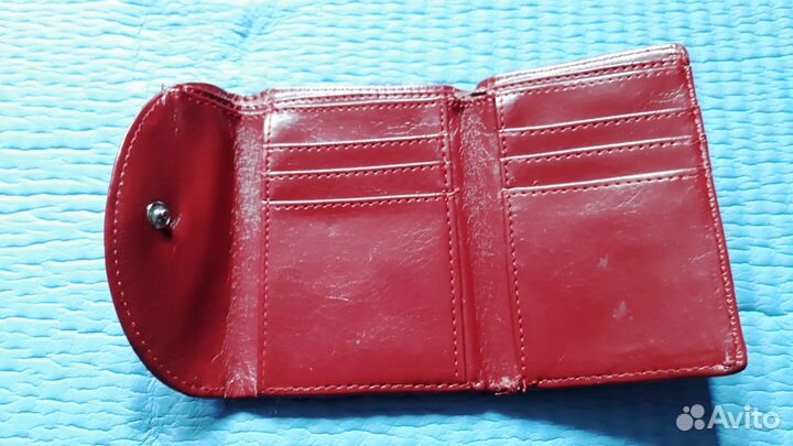 Женский кожаный кошелечек