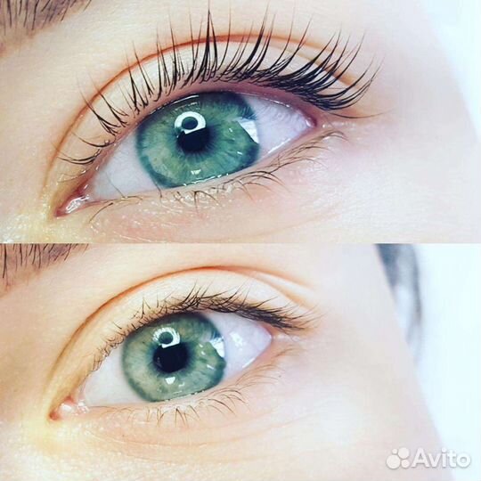 Ламинирование ресниц и бровей