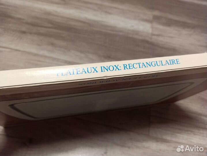 Поднос из нержавейки, поднос inoxal, поднос металл