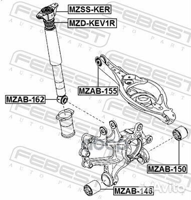 Опора задн амортизатора mazda CX-5 KE 2011-2012