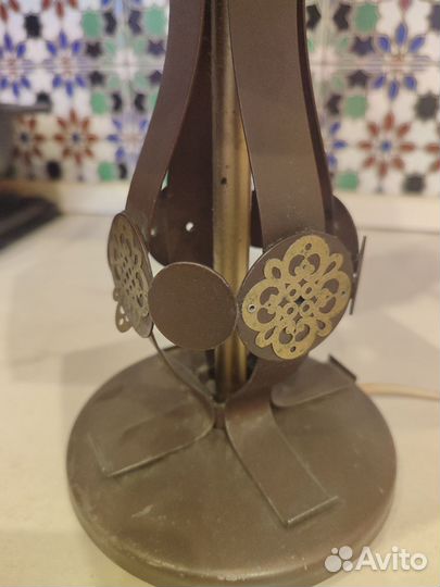 Настольная лампа СССР винтаж