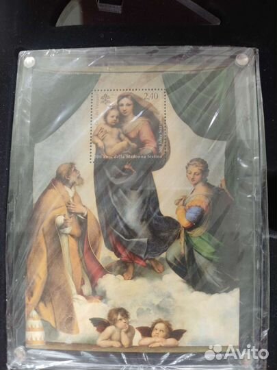 1кг Андорра Сикстинская Мадонна Серебряная монета