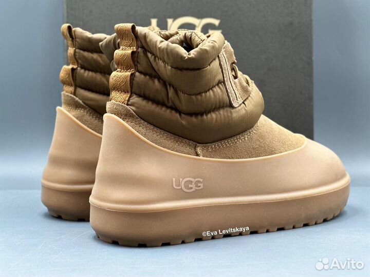 Угги Ugg Classic Mini Lace-Up Weather Chestnut