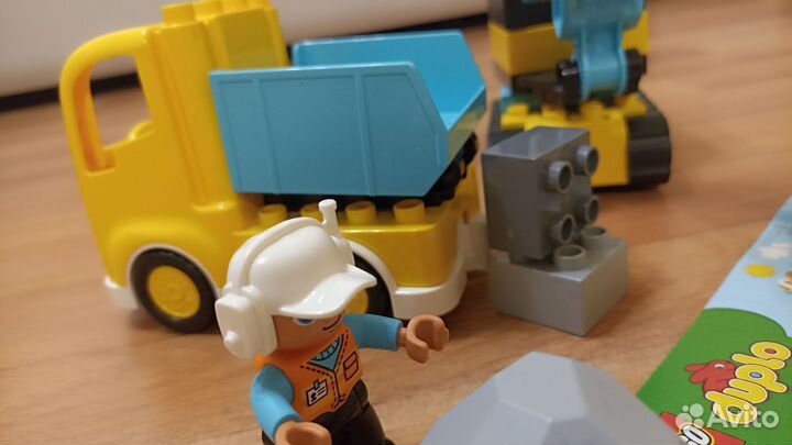Lego duplo строительная техника