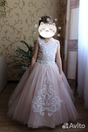 Платье для девочки 116-128