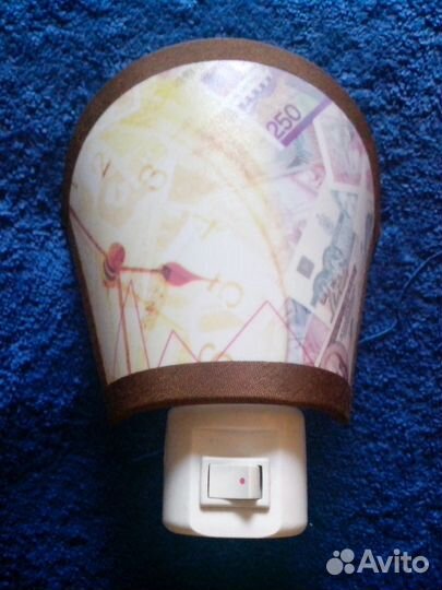 Светильник ночник в розетку новый Россия