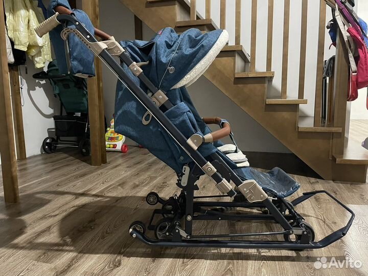 Санки коляска ника 7 8