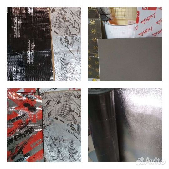 Виброизоляция и шумоизоляция для автомобиля