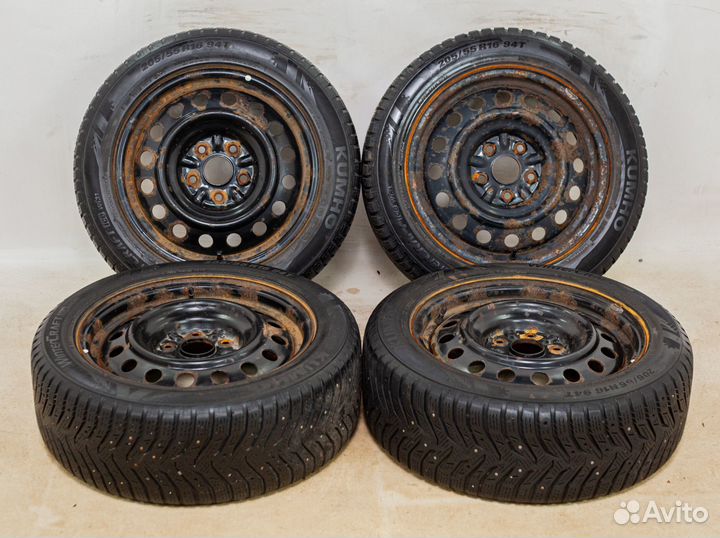 Колеса зимние штампы Toyota Corolla Verso r16 kumh