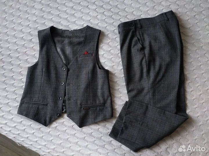 Школьный костюм для мальчика 140 Эдельвейс