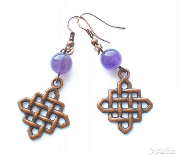 Серьги Ametist
