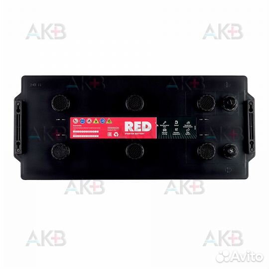 Аккумулятор автомобильный Red 190 euro (1300А 513x