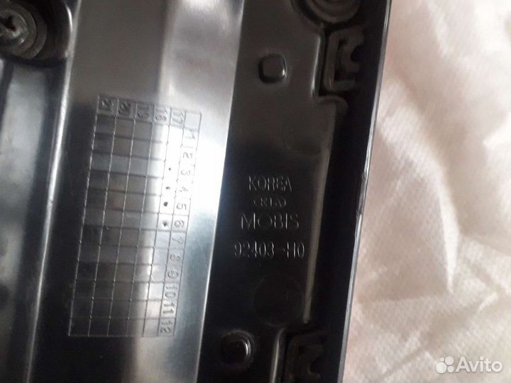 Kia Rio 4 фонарь левый в крышку багажника оригинал