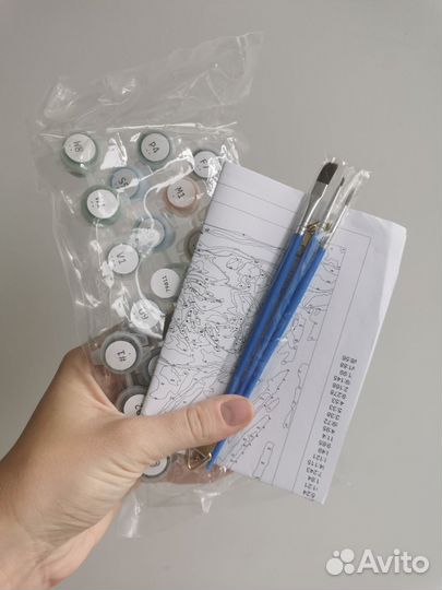 Картина по номерам новая