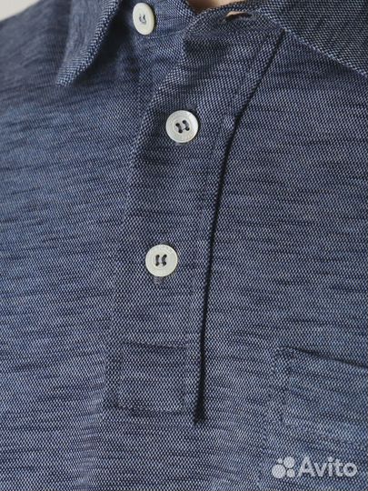 Поло хлопковое Canali