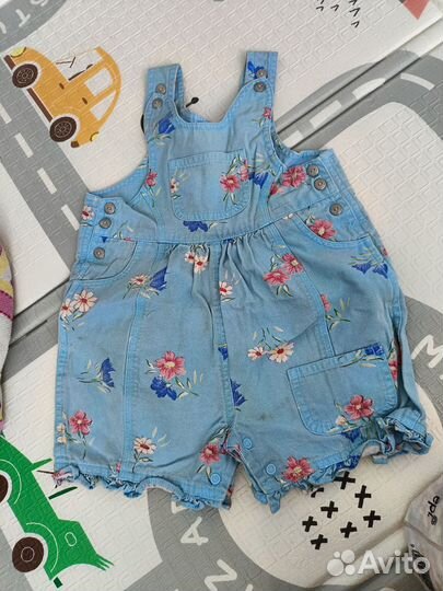 Пакет вещей на девочку 80-86-92 и обувь