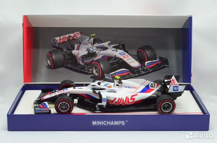 1/18, Uralkali Haas F1 Team VF-21 2021, Minichamps