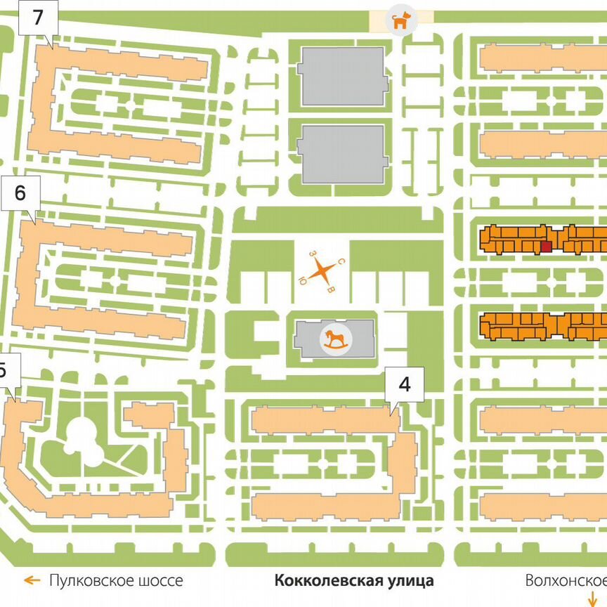 1-к. квартира, 35,6 м², 3/5 эт.