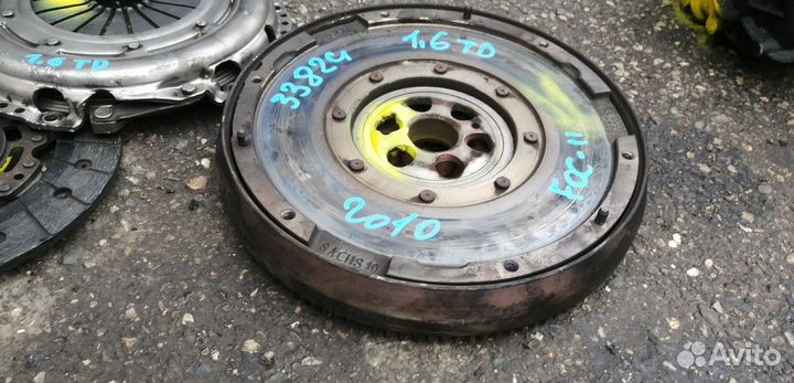 Комплект сцепления + маховик Ford Focus 2 1.6 tdci