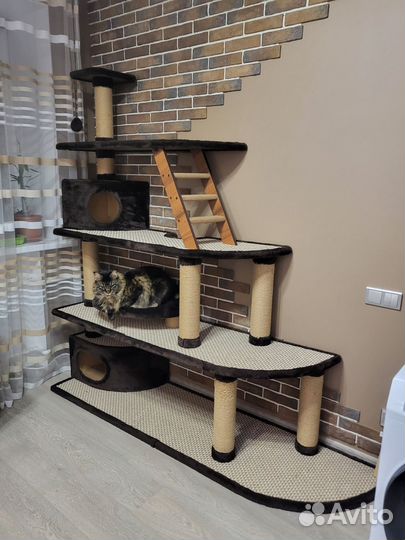 Домик, игровой комплекс для кошки