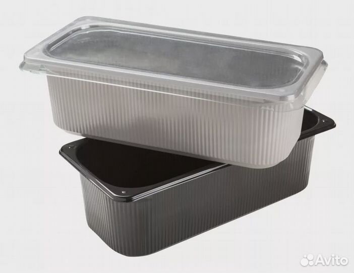 Контейнер с крышкой. для рассады