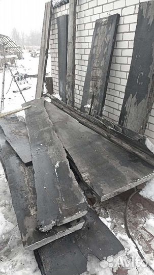 Доска из мореного дуба