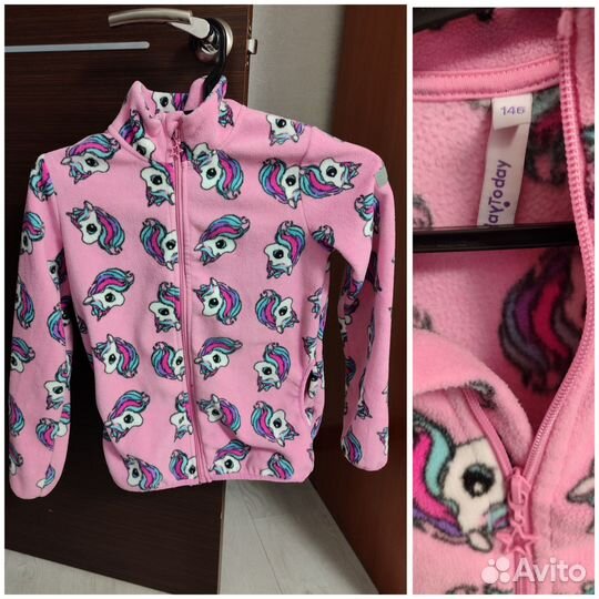 Флисовая кофта 146