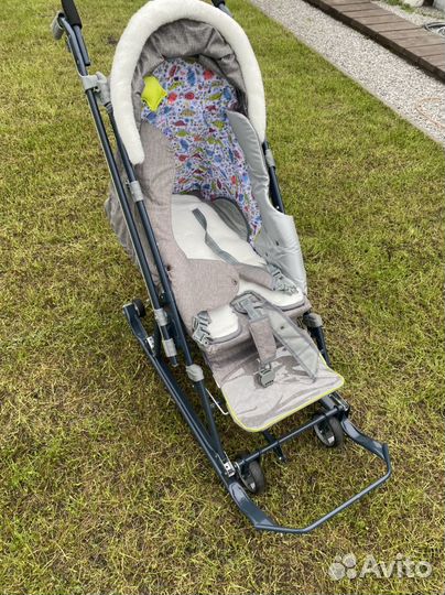 Коляска санки